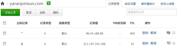 DNSPOD帳號里的惡意泛域名解析 4步解決網站被惡意泛域名解析的難題